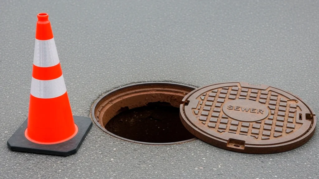 SANSPAR 10 Manhole cover